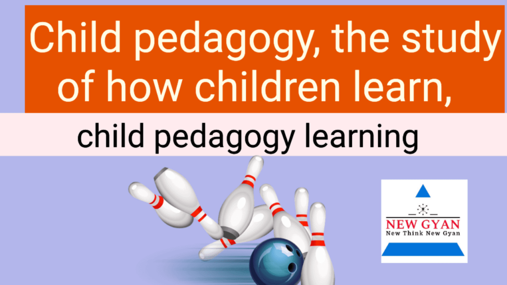 child pedagogy learning