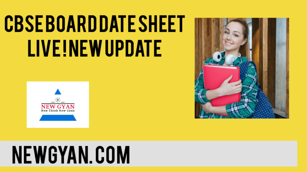 CBSE date sheet class 10th 12th new update